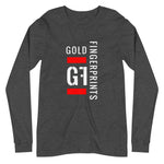 Load image into Gallery viewer, goldfingereprints.myshopify.com/Men&#39;s Long Sleeve Tee
